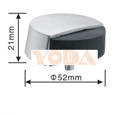 Solid Stainless steel door stopper
