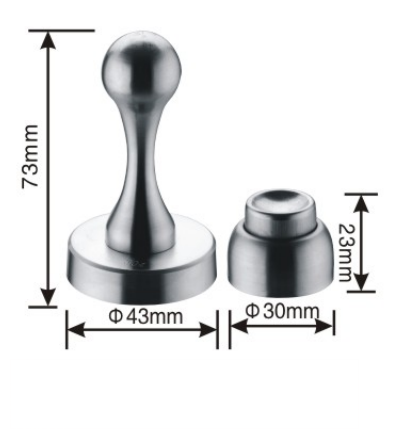 Stamping stainless steel door stopper