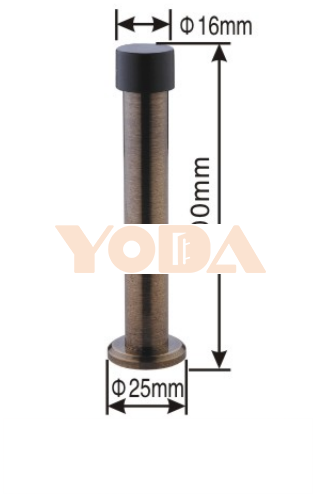 Stainless steel door stopper