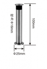 Stainless steel door stopper