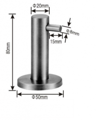 Stainless steel door stopper