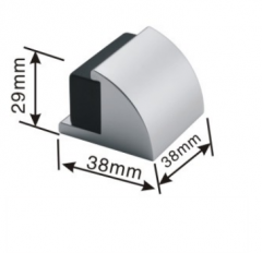 Solid Stainless steel door stopper