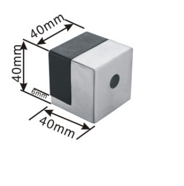 Solid Stainless steel door stopper