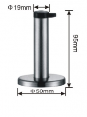 Stainless steel door stopper
