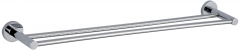 Bathroom towel bar -double
