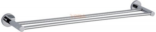 Bathroom towel bar -double