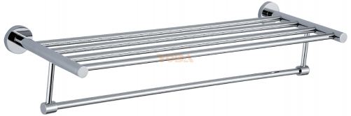 Stainless steel round towel rack