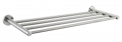 Stainless steel round towel rack