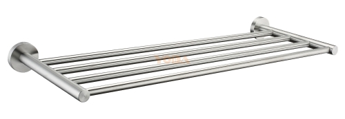 Stainless steel round towel rack