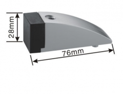 Zinc alloy stainless steel door stopper