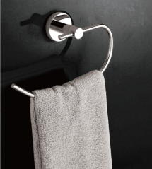 Bathroom towel ring