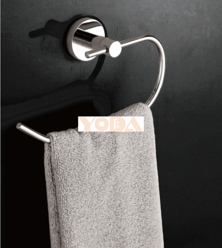 Bathroom towel ring