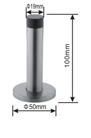 Stainless steel door stopper
