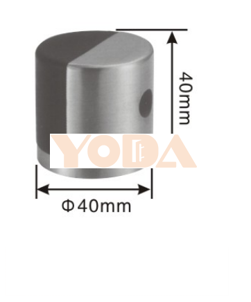 Solid Stainless steel door stopper