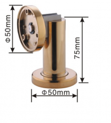 Zinc alloy stainless steel door stopper