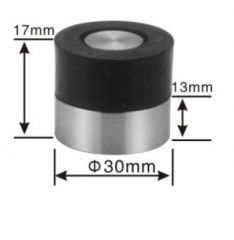 Stainless steel door stopper