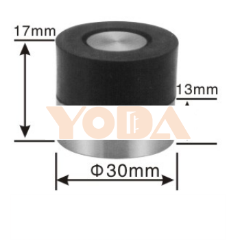 Stainless steel door stopper