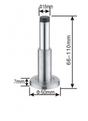 Solid Stainless steel door stopper with adjustable height