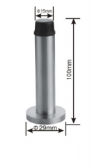 Stainless steel door stopper