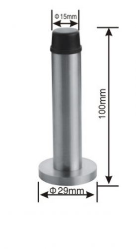 Stainless steel door stopper