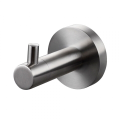 Stainless steel single coat hook