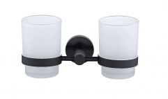 Bathroom toothbrush cup -double