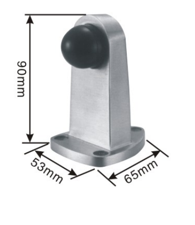 Solid Stainless steel door stopper