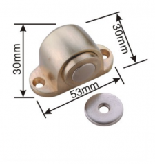 Zinc alloy stainless steel door stopper