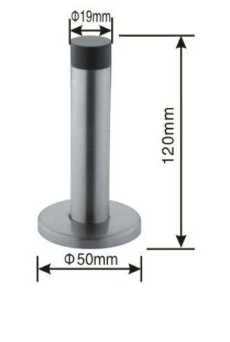 Stainless steel door stopper