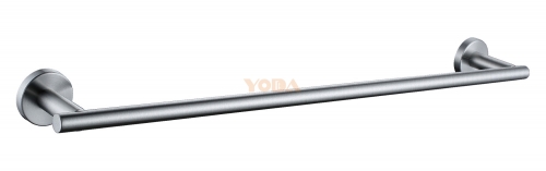 Satin stainless steel towel bar with different colors