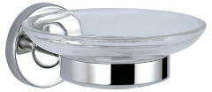 Stainless steel soap dish