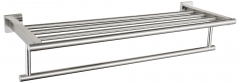 Stainless steel towel rack