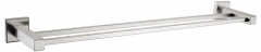 Square stainless steel toilet towel holder