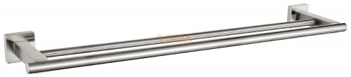 Stainless steel towel bar