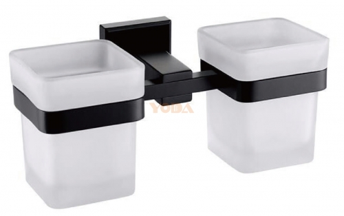 Stainless steel toothbrush holder