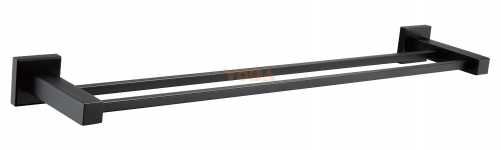 Square stainless steel toilet towel holder