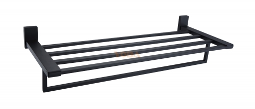Stainless steel bathroom towel rack