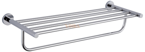 Stainless steel bathroom towel rack