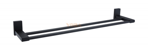 Stainless steel bathroom towel holder