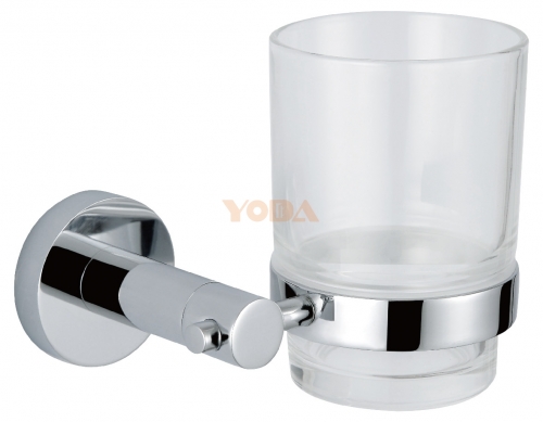 Stainless steel bathroom toothbrush holder