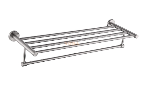 Stainless steel towel rack