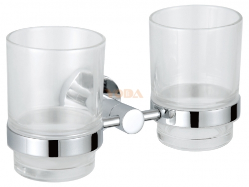 Stainless steel toilet toothbrush holder