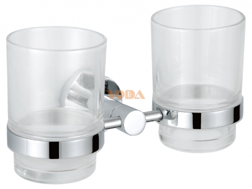 Stainless steel toilet toothbrush holder