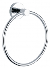 Stainless steel toilet towel ring