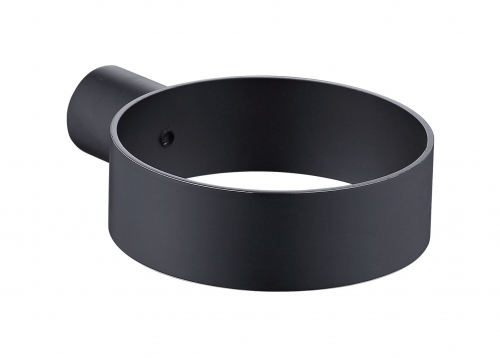 Stainless steel toilet brush holder