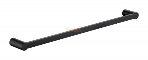 Stainless steel matt balck towel bar