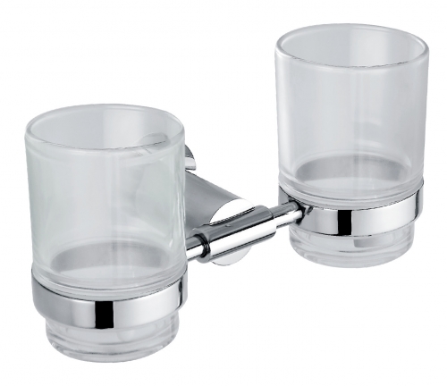 Stainless steel toothbrush holder