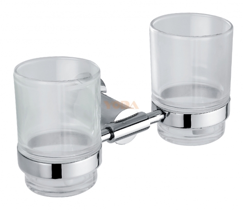 Stainless steel toothbrush holder