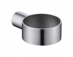 Stainless steel toothbrush cup holder