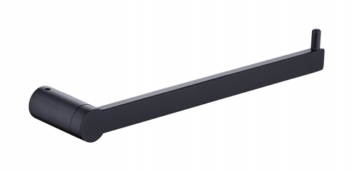 Stainless steel matt balck towel bar